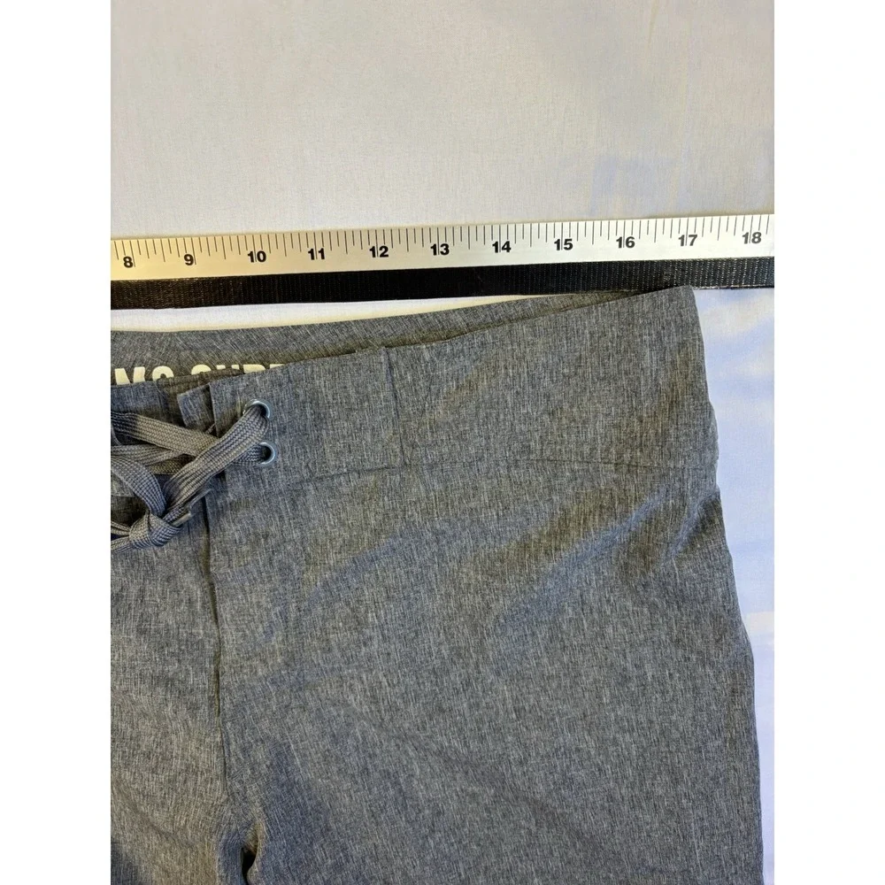 Mossimo Men's 34 Gray Board Shorts Swim Trunks Resort Vacation Beach Surf